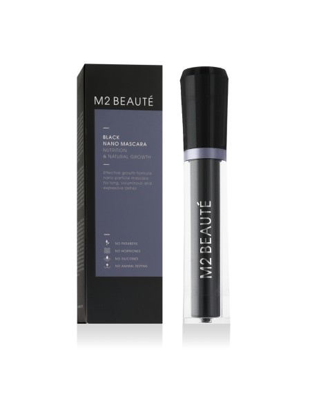M2 BEAUTÉ Black Nano Mascara 6 ml
