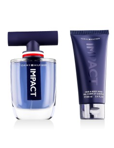 Tommy Hilfiger Impact EDT 100 ml + EDT MINI 4 ml + SG for Body & Hair 100 ml (heren)