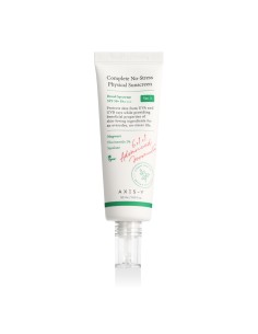 Axis-y Complete No-Stress Physical Sunscreen SPF 50+ PA++++ 50 ml