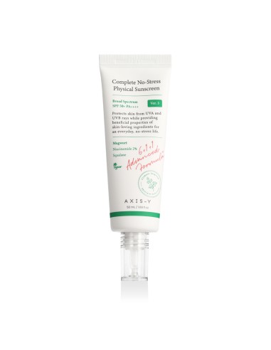 Axis-y Complete No-Stress Physical Sunscreen SPF 50+ PA++++ 50 ml
