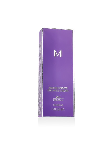 MISSHA M Perfect Cover Serum B.B. Cream SPF 50+ PA++++ (No.21 Light Beige) 20 ml