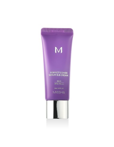 MISSHA M Perfect Cover Serum B.B. Cream SPF 50+ PA++++ (No.21 Light Beige) 20 ml