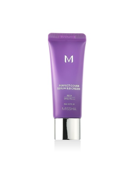 MISSHA M Perfect Cover Serum B.B. Cream SPF 50+ PA++++ (No.21 Light Beige) 20 ml