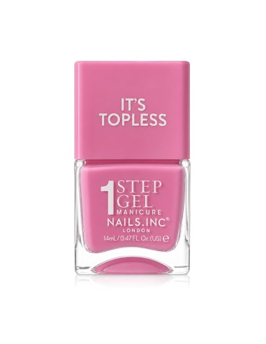 Nails Inc. It’s Topless 1 Step Gel Nail Polish (Miley) 14 ml
