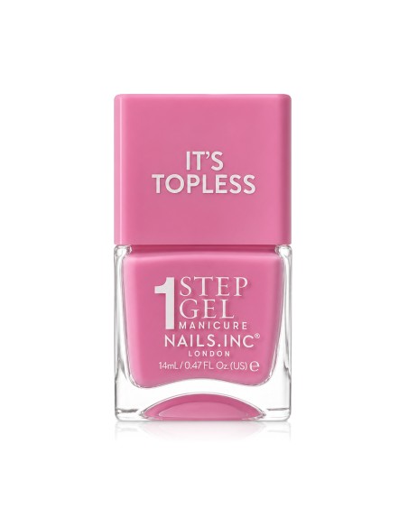 Nails Inc. It’s Topless 1 Step Gel Nail Polish (Miley) 14 ml