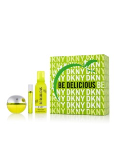 DKNY Donna Karan Be Delicious EDP 100 ml + EDP 15 ml + Shower Foam 150 ml (dames)