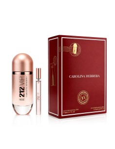 Carolina Herrera 212 VIP Rosé EDP 80 ml + EDP MINI 10 ml (donna)