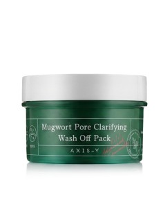 Axis-y Mugwort Pore Clarifying Wash Off Pack 100 ml 2