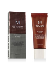 MISSHA M Perfect Cover BB Cream EX SPF 42 PA+++ (No.26 Natural Caramel) 20 ml