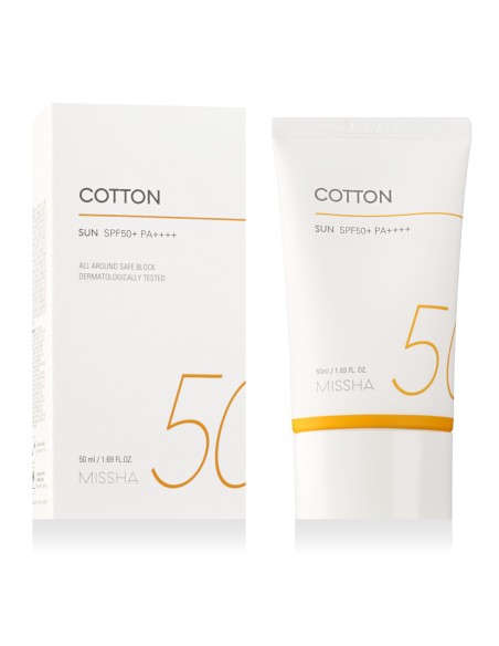 MISSHA All Around Safe Block Cotton Sun SPF 50+ PA++++ 50 ml