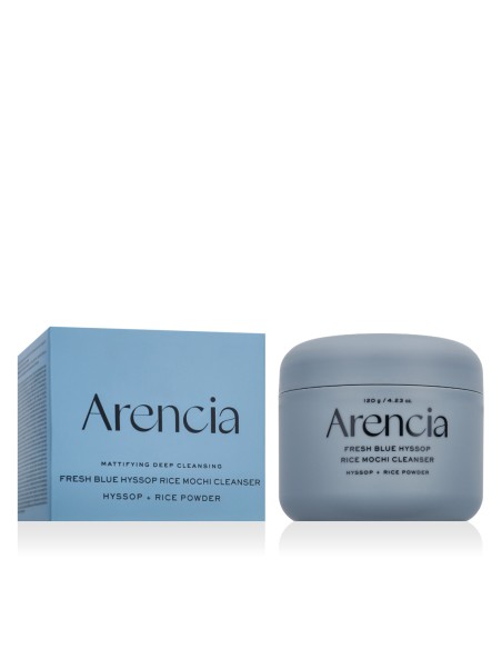 Arencia Fresh Blue Hyssop Rice Mochi Cleanser 120 g