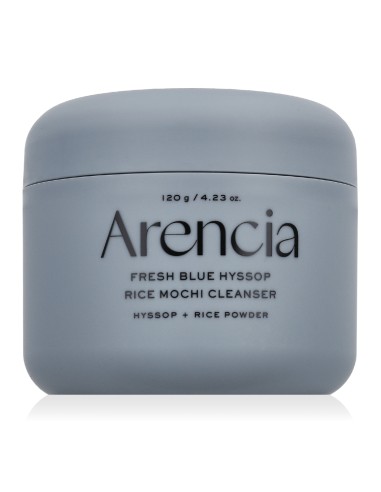 Arencia Fresh Blue Hyssop Rice Mochi Cleanser 120 g