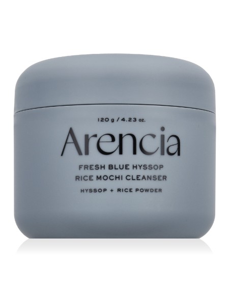 Arencia Fresh Blue Hyssop Rice Mochi Cleanser 120 g