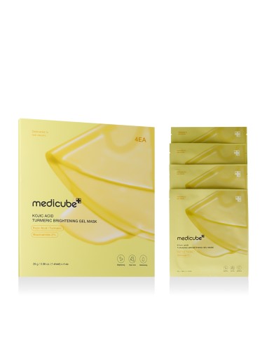 Medicube Kojic Acid Turmeric Brightening Gel Mask 4 x 28 g