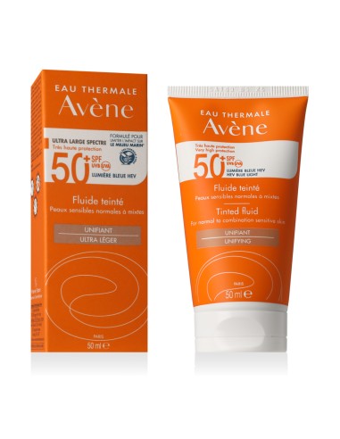 Avène Eau Thermale Tinted Fluid SPF 50+ 50 ml