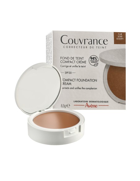 Avène Couvrance Compact Fondotinta Cream SPF 30 (1.4 Golden) 8.5 g