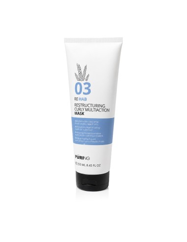 PÜRING 03 REHAB Restructuring Curly Multiaction Mask 250 ml