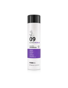 PÜRING 09 BLONDERESOLVE Silver Shampoo 300 ml