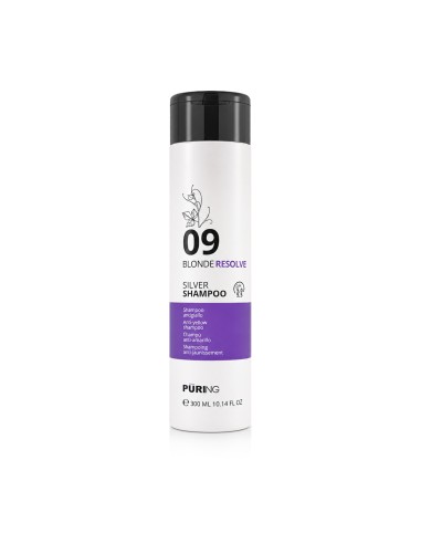 PÜRING 09 BLONDERESOLVE Silver Shampoo 300 ml