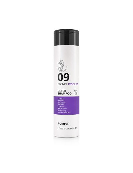 PÜRING 09 BLONDERESOLVE Silver Shampoo 300 ml
