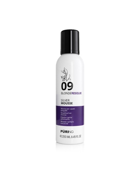 PÜRING 09 BLONDERESOLVE Silver Mousse 250 ml