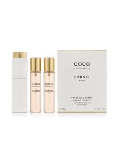 Chanel Coco Mademoiselle EDT Herlaadbaar 20 ml + EDT bijvulling 2 x 20 ml W