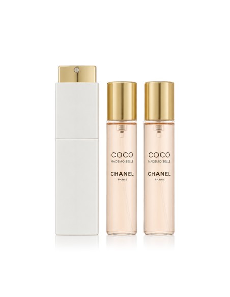 Chanel Coco Mademoiselle EDT refillable 20 ml + EDT refill 2 x 20 ml W
