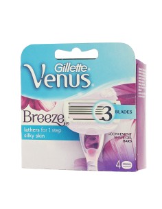 Gillette Venus Breeze razor blades 4 pcs