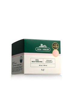 VT Cosmetics Cica Mild Toner Pad 60 pcs