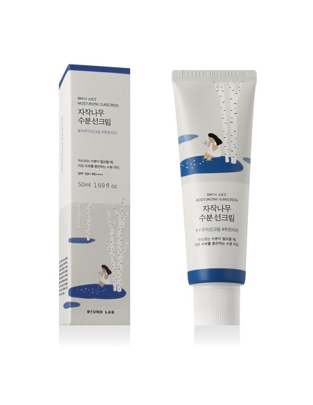 ROUND LAB Birch Juice Moisturizing unscreen SPF 50+ PA++++ 50 ml