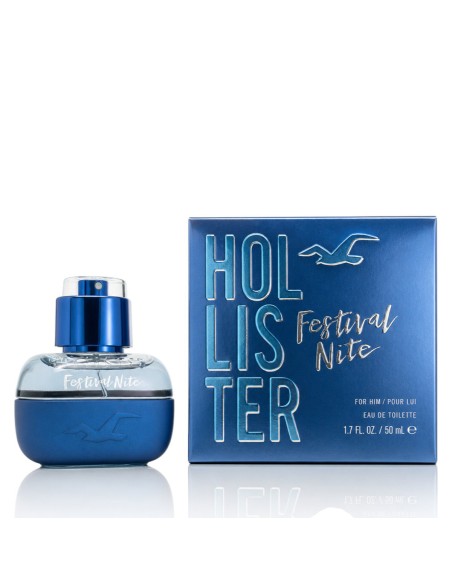 Hollister California Festival Nite for Him Eau De Toilette 50 ml (hombre)