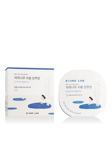 ROUND LAB Birch Juice Sun Cushion SPF 50 15 g