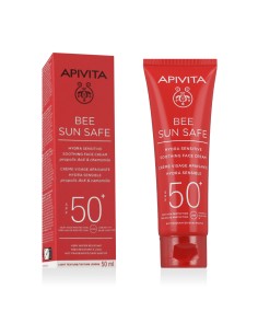 Apivita Bee Sun Safe Hydra Sensitive Soothing Face Cream SPF 50+ 50 ml 2