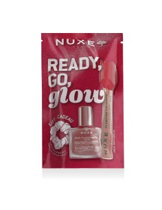 Nuxe Ready, Go, Glow Pink Set