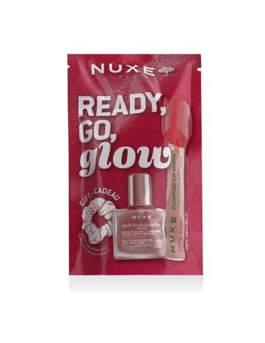 Nuxe Ready, Go, Glow Pink Set