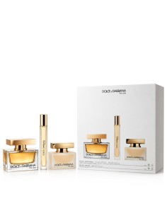 Dolce & Gabbana The One EDP 75 ml + EDP MINI 10 ml + Hair Mist 30 ml (dames)