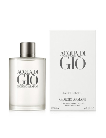Giorgio Armani Acqua di Giò Pour Homme Eau De Toilette Ricaricabile 200 ml (uomo)