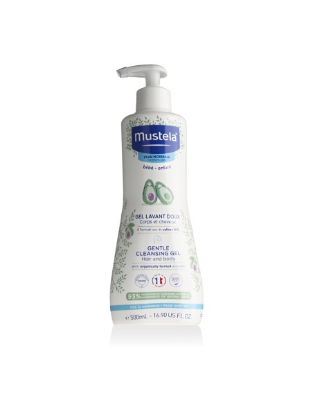 Mustela Bébé Gentle Cleansing Hair and Body Gel 500 ml