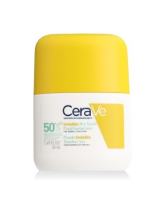 Cerave Invisible Dry Touch Fluid Sunscreen SPF 50+ 50 ml