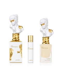 Lattafa Her Confession EDP 100 ml + EDP MINI 12 ml + Hair Mist 50 ml (dames)