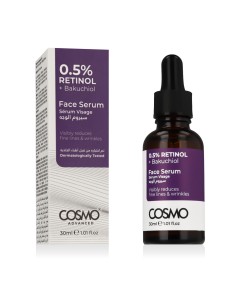 COSMO ADVANCED Retinol 0.5% + Bakuchiol Face Serum 30 ml 2