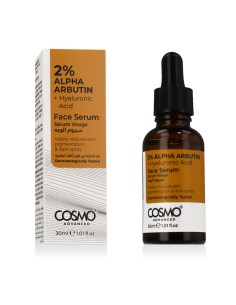 COSMO ADVANCED Alpha Arbutin 2% + Hyaluronic Acid Face Serum 30 ml 2