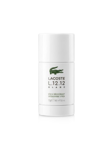 Lacoste L.12.12 Blanc Deodorante Stick Perfumado 75 g (hombre)