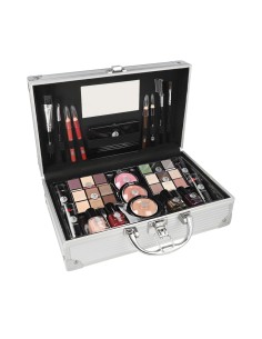 2K Fabulous Beauty Train Case Complete Makeup Palette