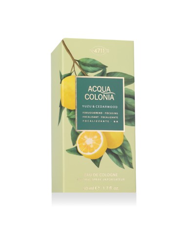 4711 Acqua Colonia Yuzu & Cedarwood Eau de Cologne 50 ml (unisex)