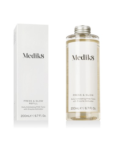 Medik8 PRESS & GLOW Daily Exfoliating PHA Tonic Refill 200 ml
