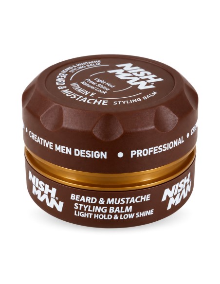 NISH MAN Beard & Mustache Styling Balm 100 ml