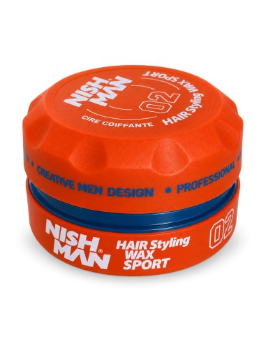 NISH MAN Hair Styling Wax Sport No.02 150 ml