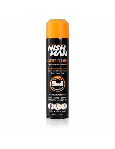NISH MAN Shaver Cleaner 5 In 1 400 ml