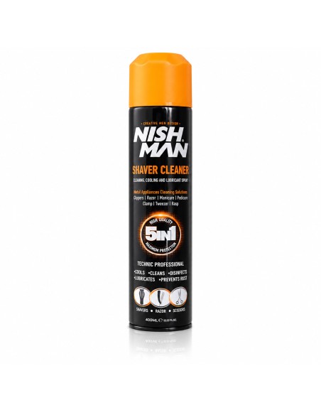 NISH MAN Shaver Cleaner 5 In 1 400 ml